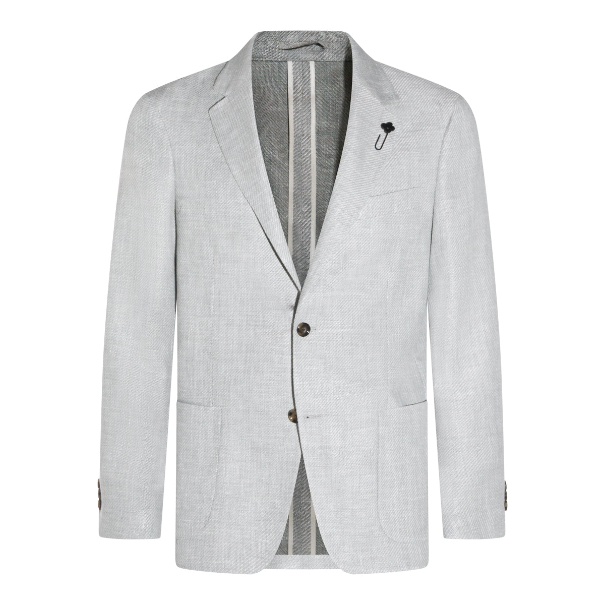 MINT WOOL AND LINEN BLAZER