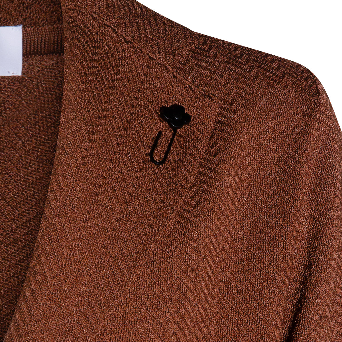 BROWN COTTON BLAZER