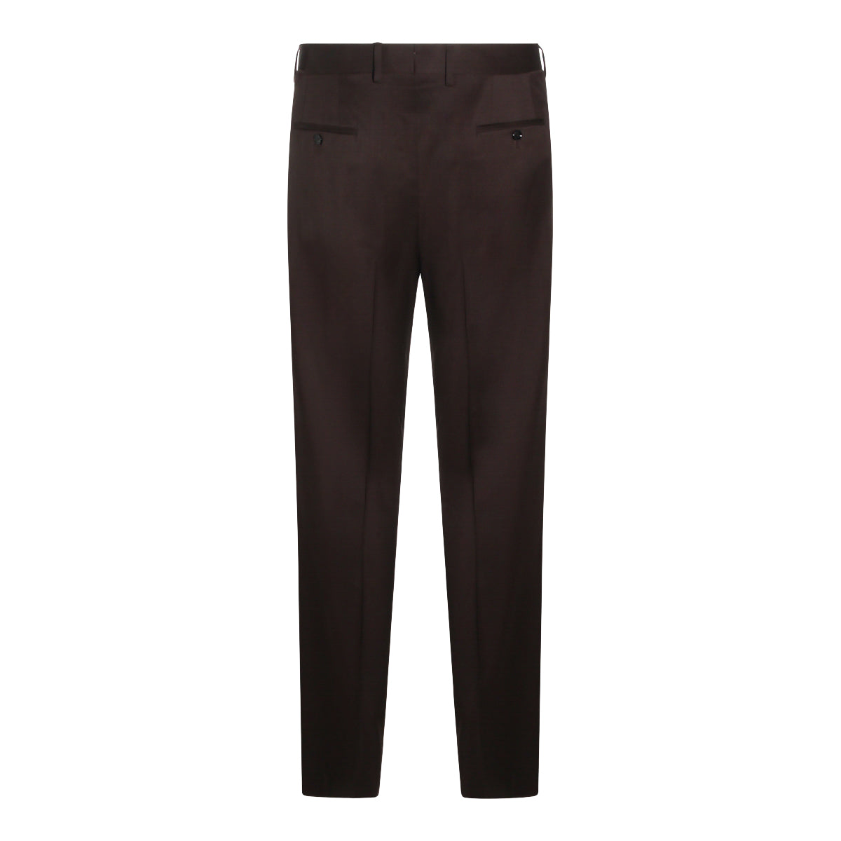 DARK BROWN WOOL PANTS