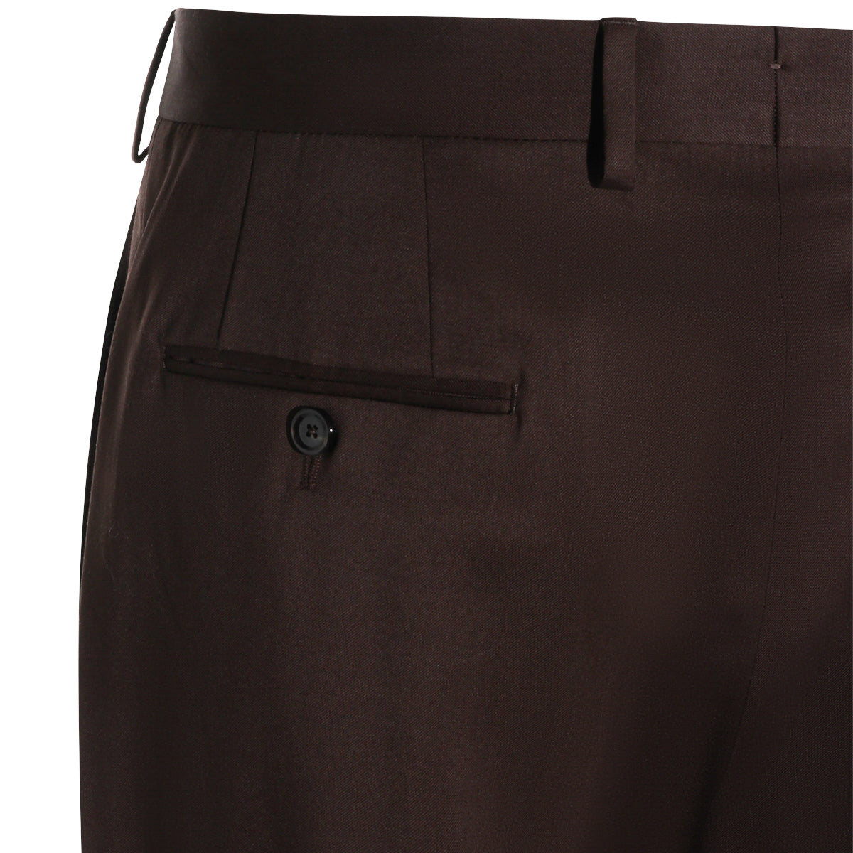 DARK BROWN WOOL PANTS
