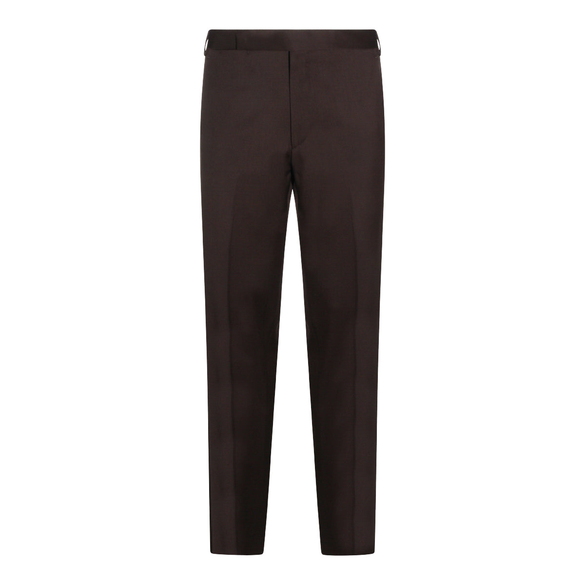 DARK BROWN WOOL PANTS
