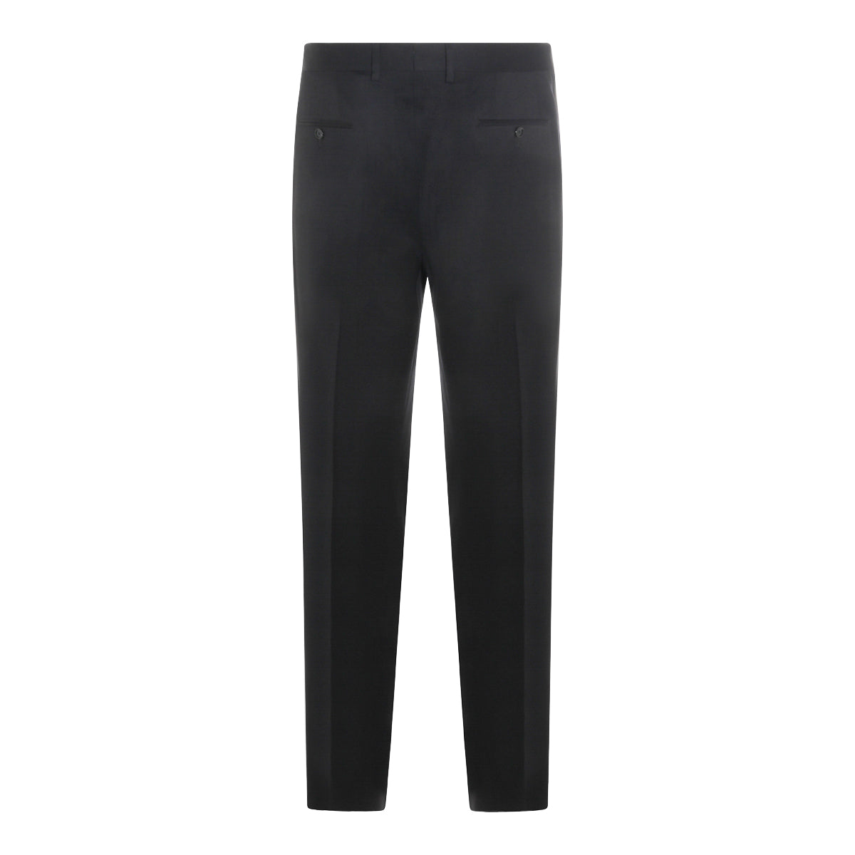 BLACK WOOL PANTS