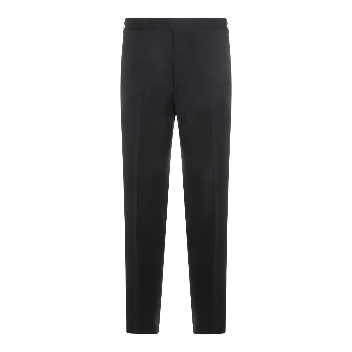 BLACK WOOL PANTS
