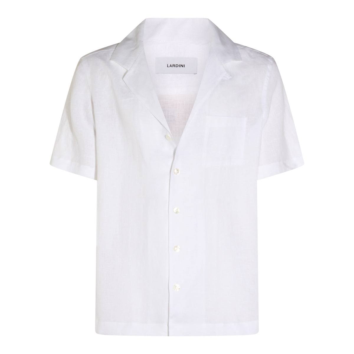 WHITE LINEN SHIRT