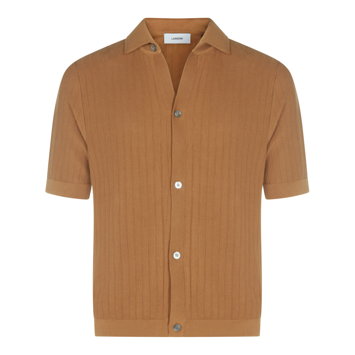 CAMEL COTTON SHIRT