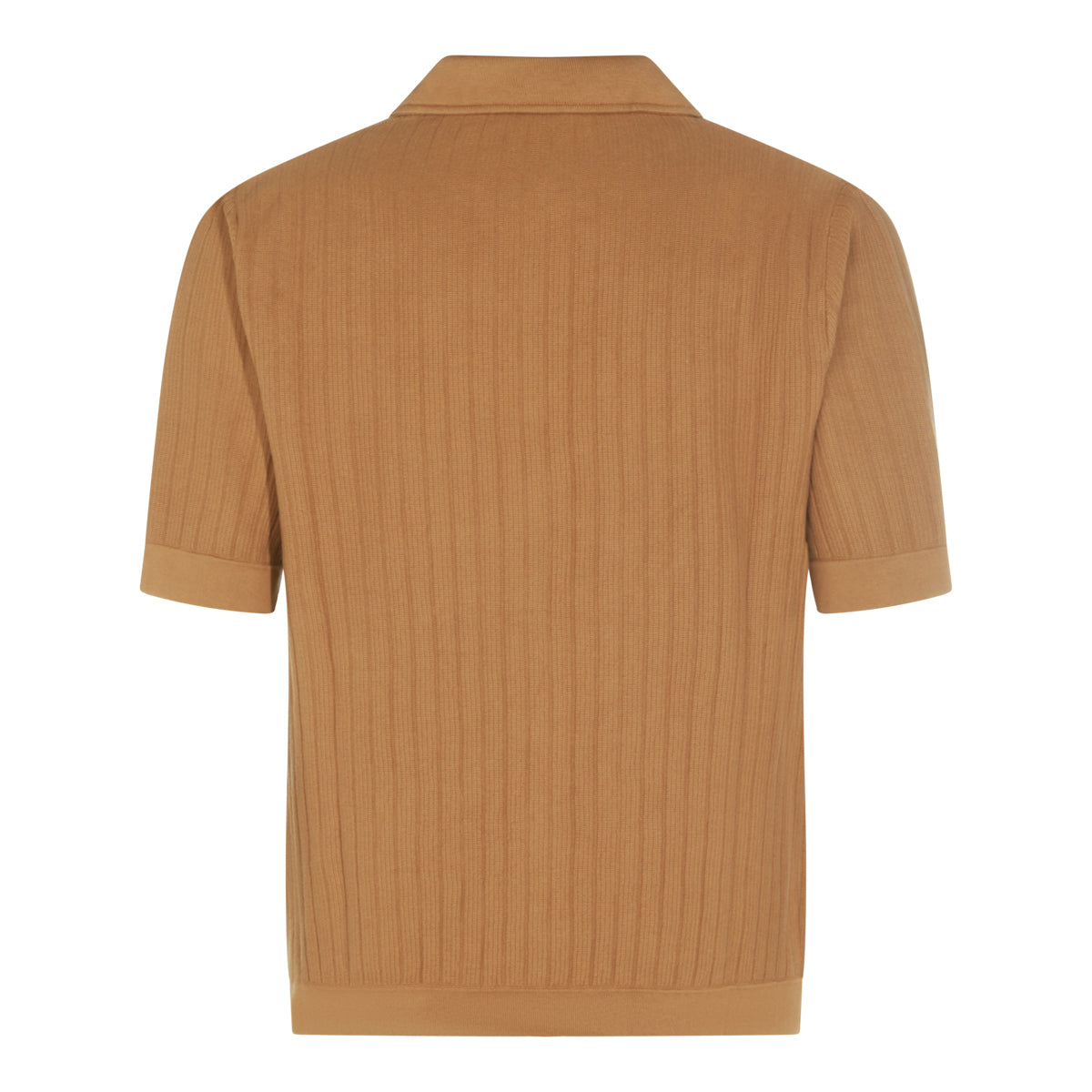 CAMEL COTTON SHIRT