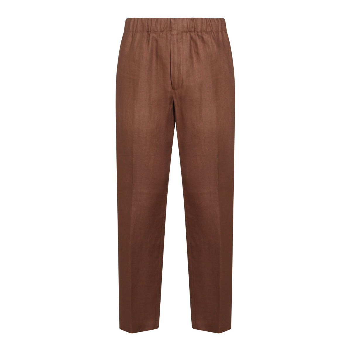 BROWN LINEN PANTS