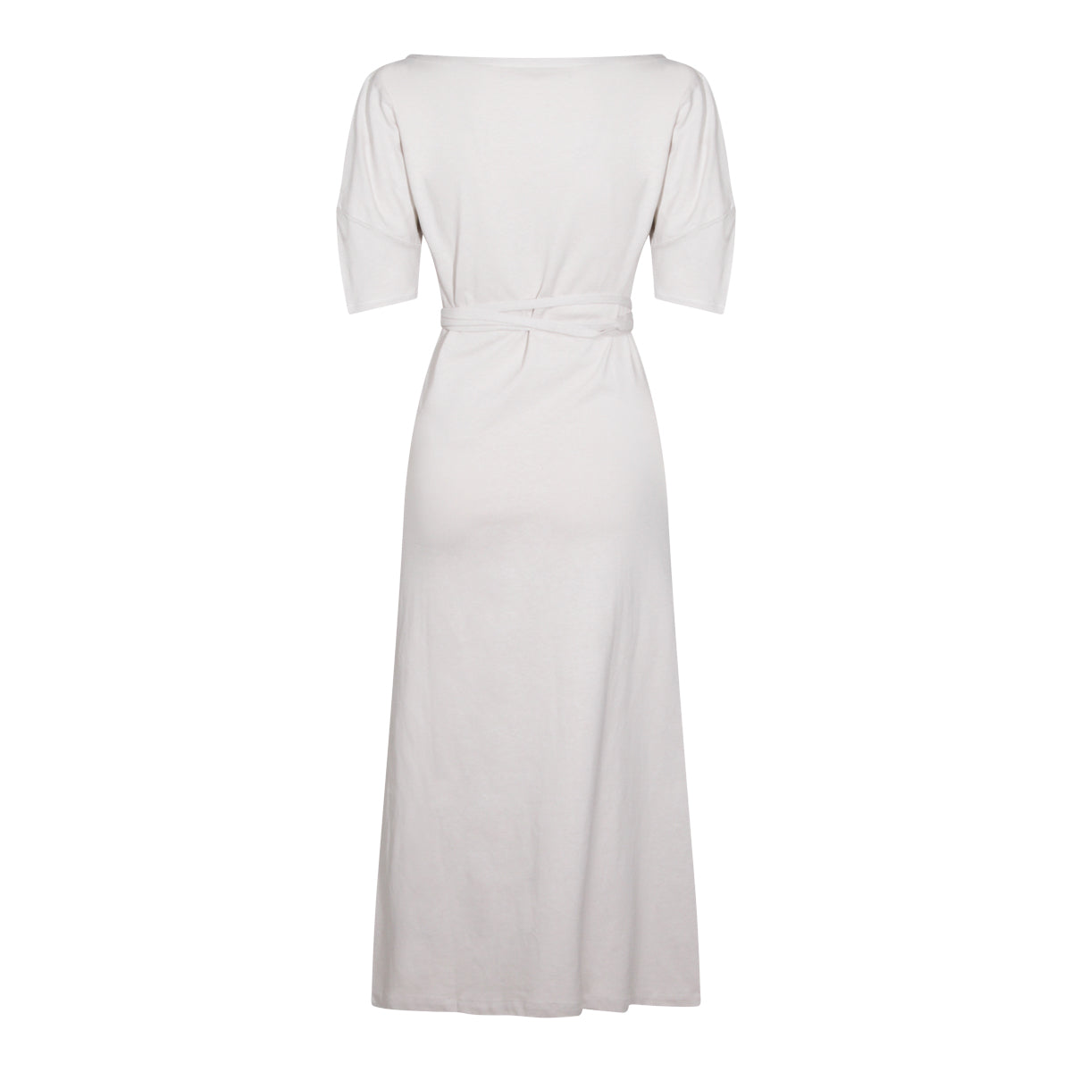BEIGE COTTON DRESS