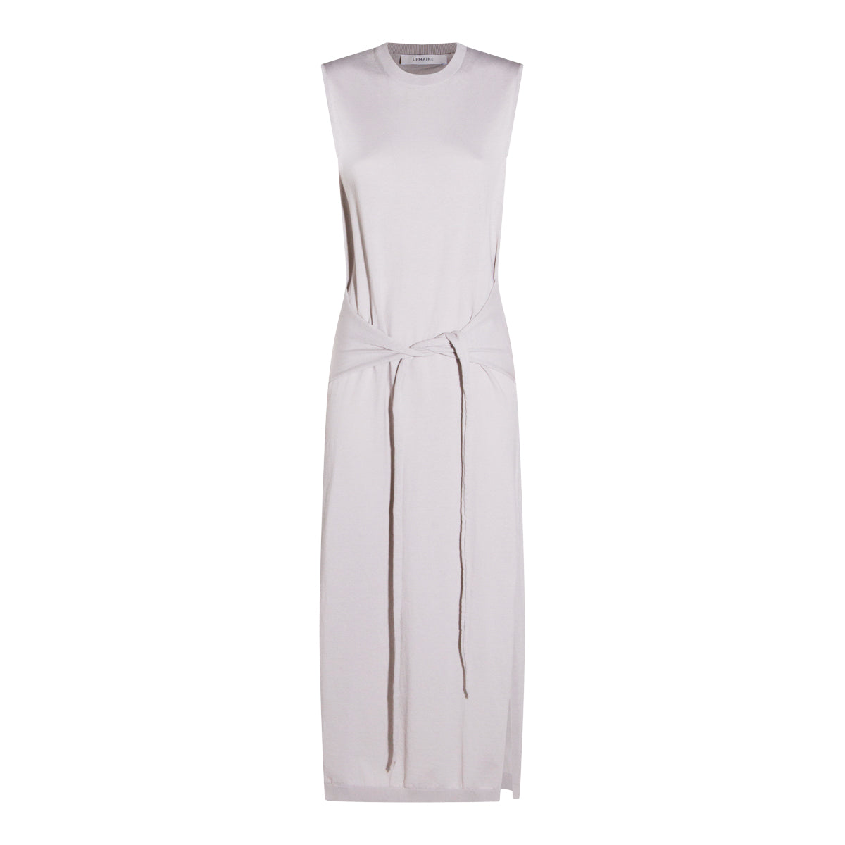 LIGHT GREY COTTON DRESS