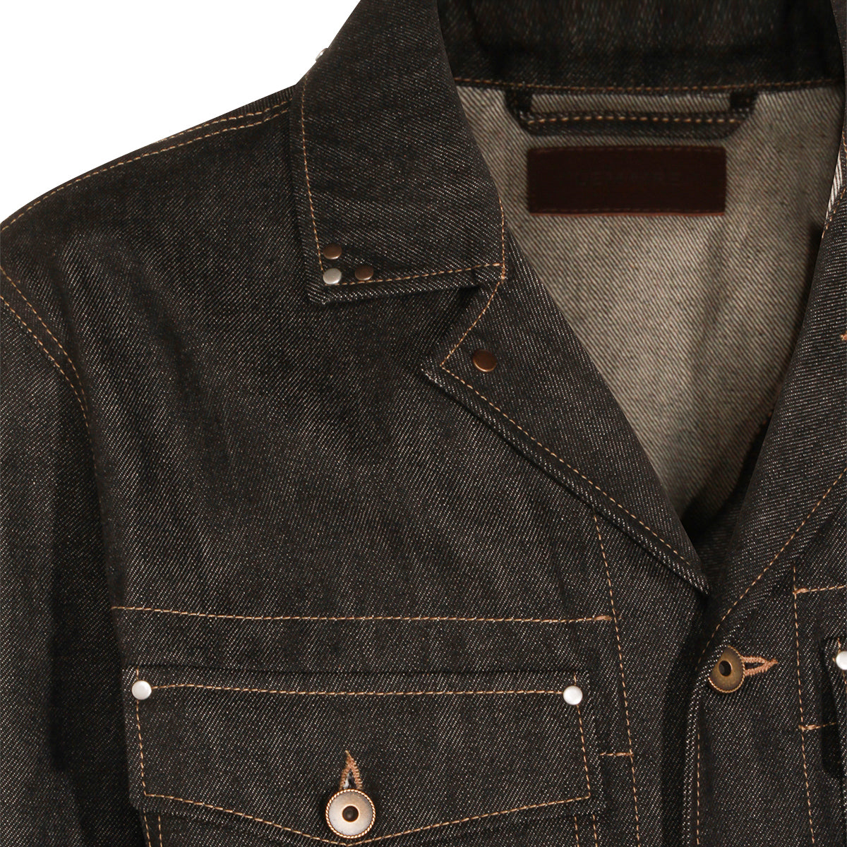 DENIM GREY COTTON JACKET