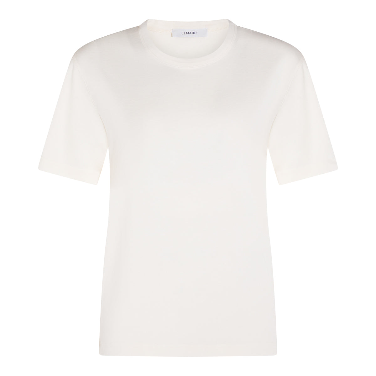 WHITE COTTON T-SHIRT