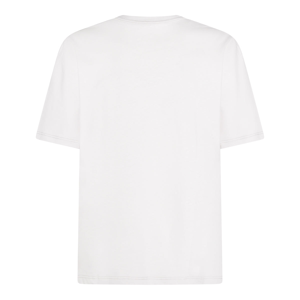 WHITE COTTON T-SHIRT
