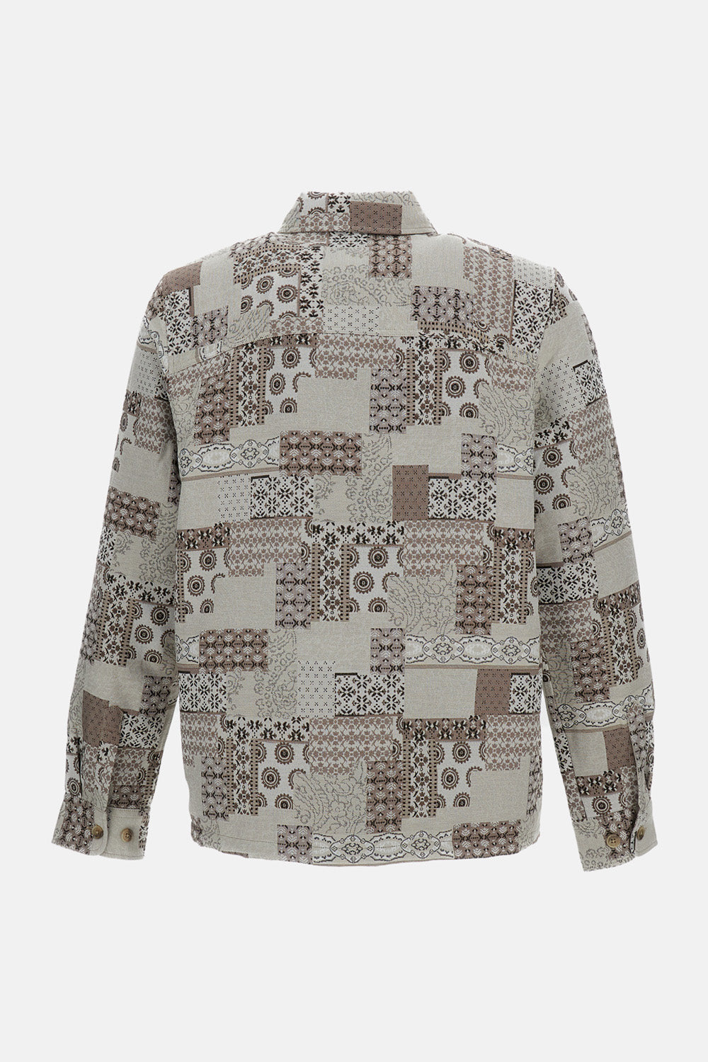 JACQUARD OVERSHIRT