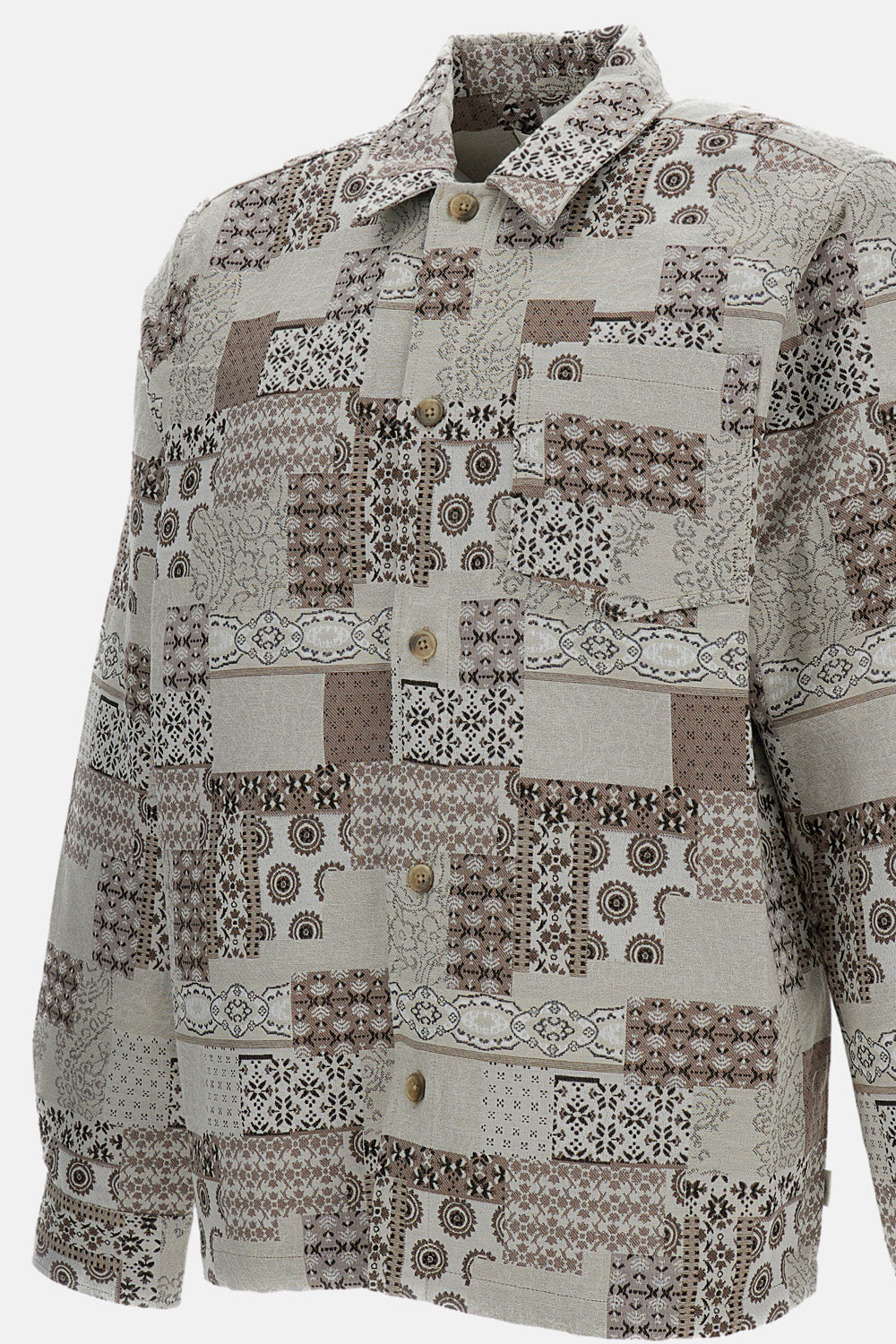 JACQUARD OVERSHIRT