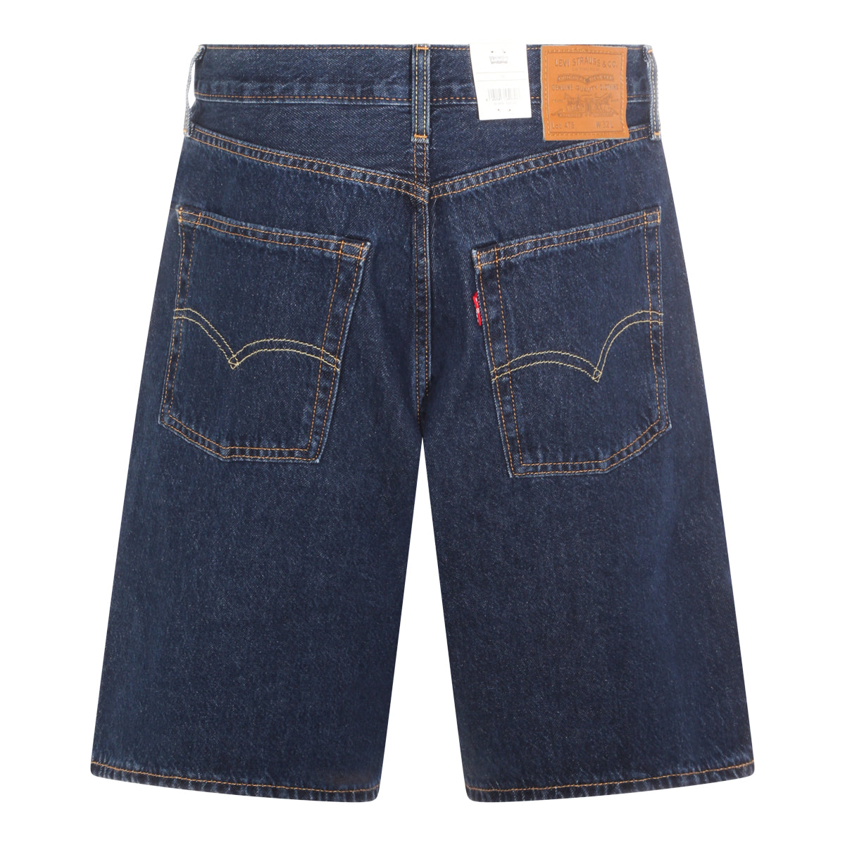 DARK BLUE COTTON 478 SHORTS
