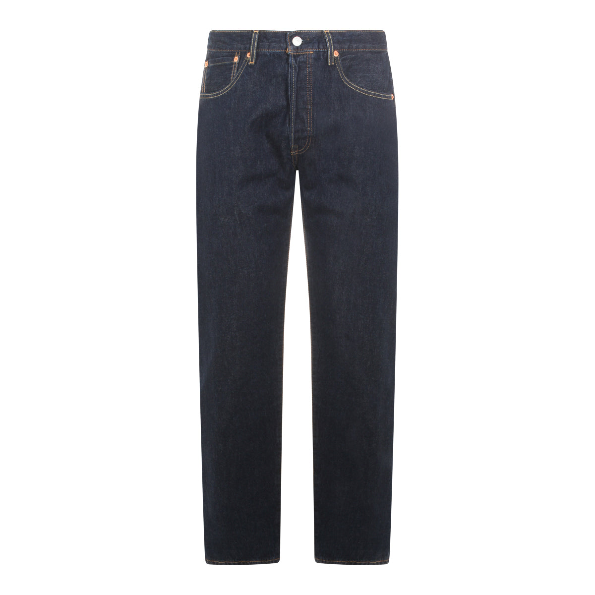 DARK BLUE COTTON DENIM 501 JEANS