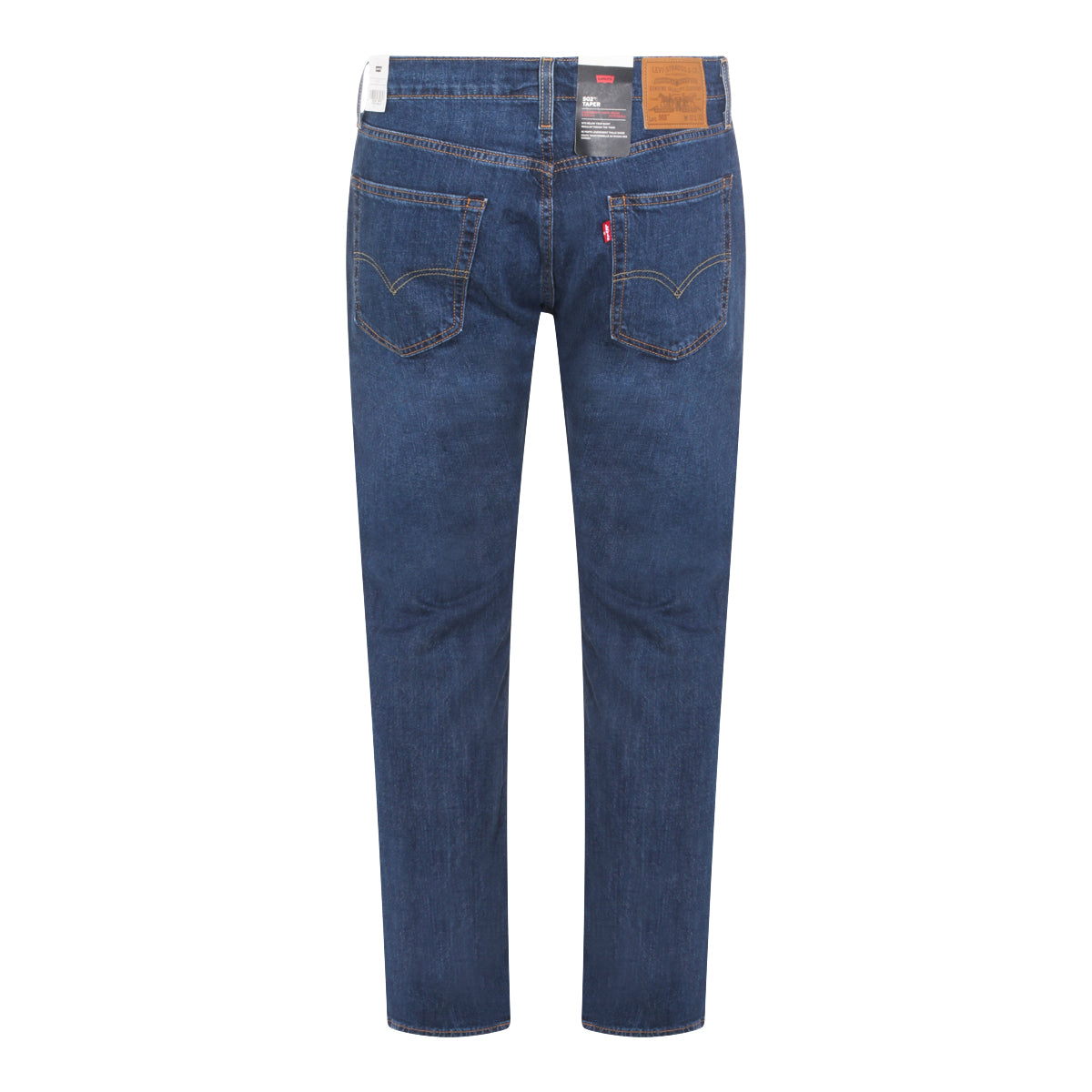 DARK BLUE COTTON DENIM JEANS