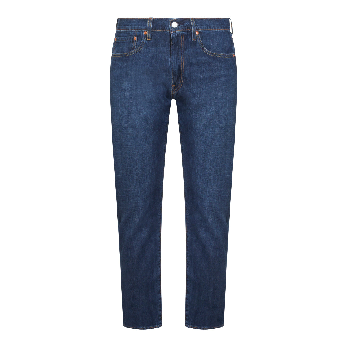 DARK BLUE COTTON DENIM JEANS