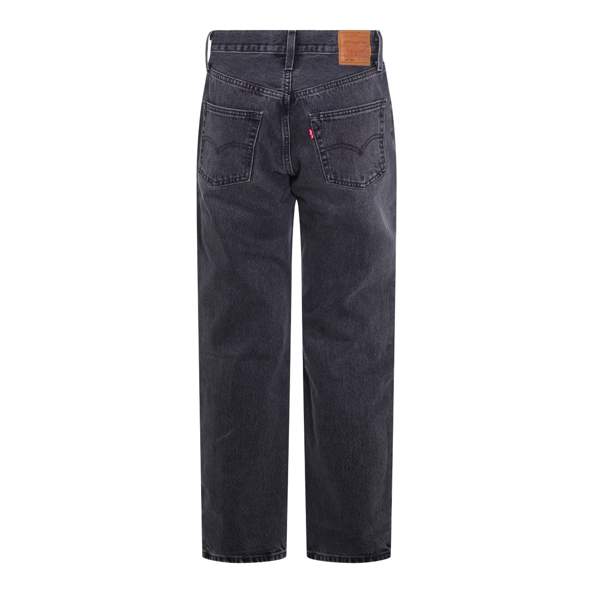 BLACK COTTON 502 DENIM JEANS