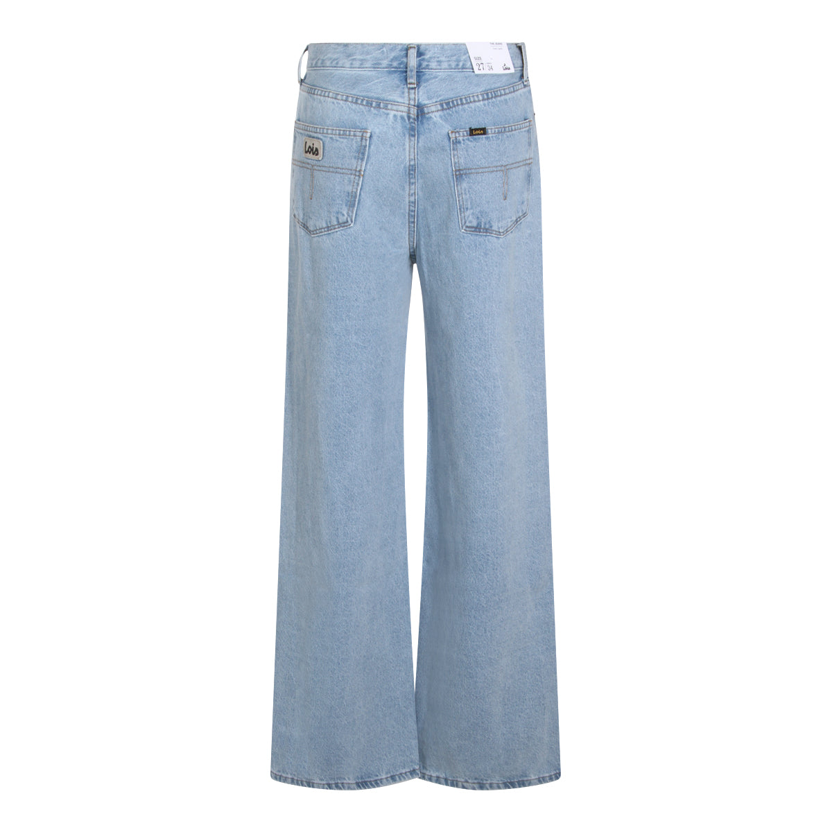 LIGHT BLUE COTTON JEANS