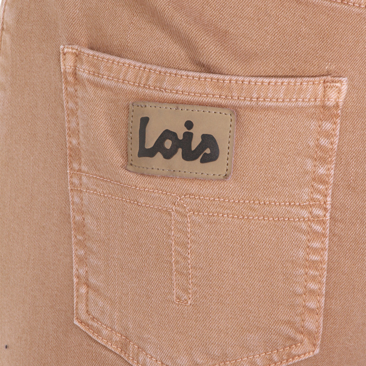 BEIGE COTTON JEANS