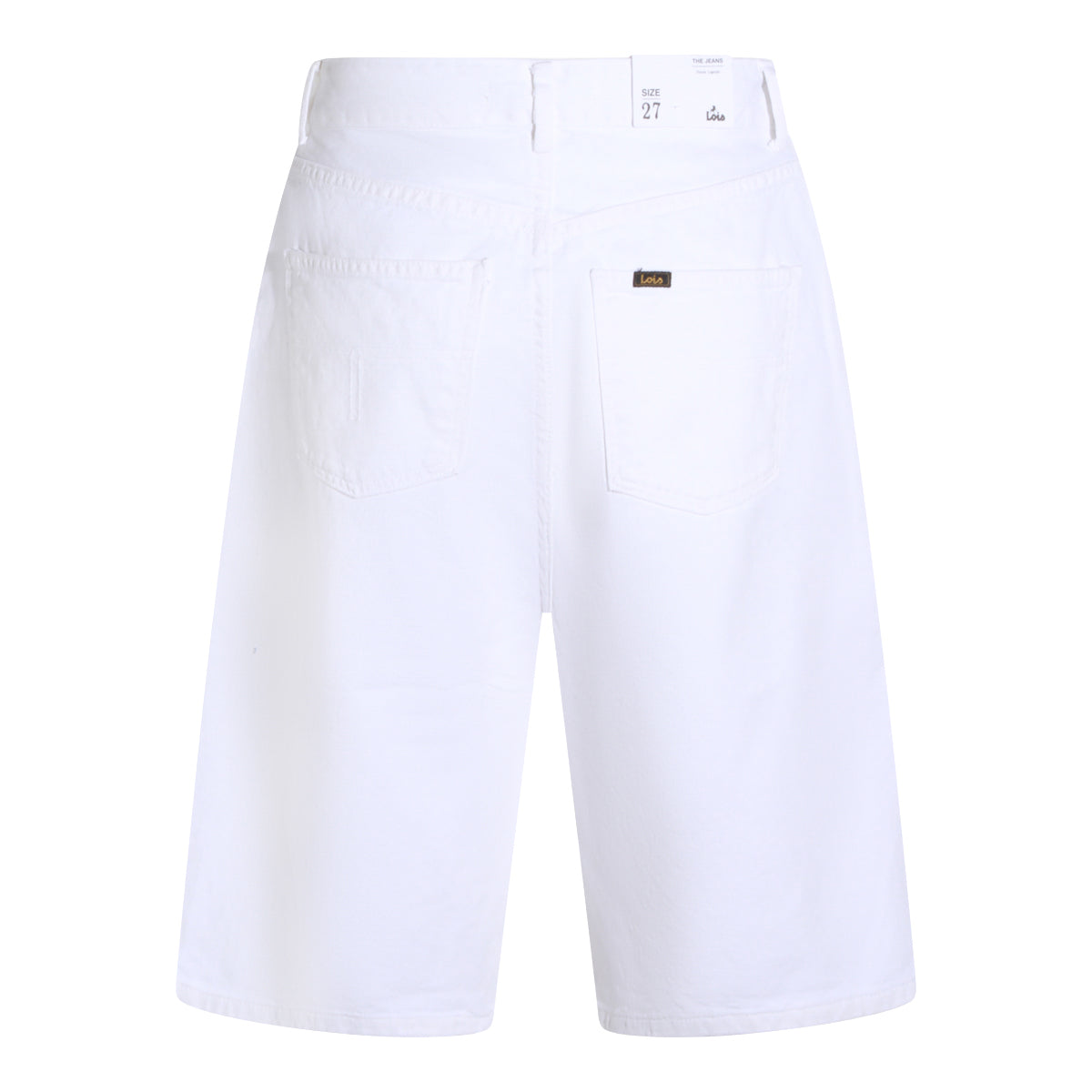 WHITE COTTON CAMILLE SHORT