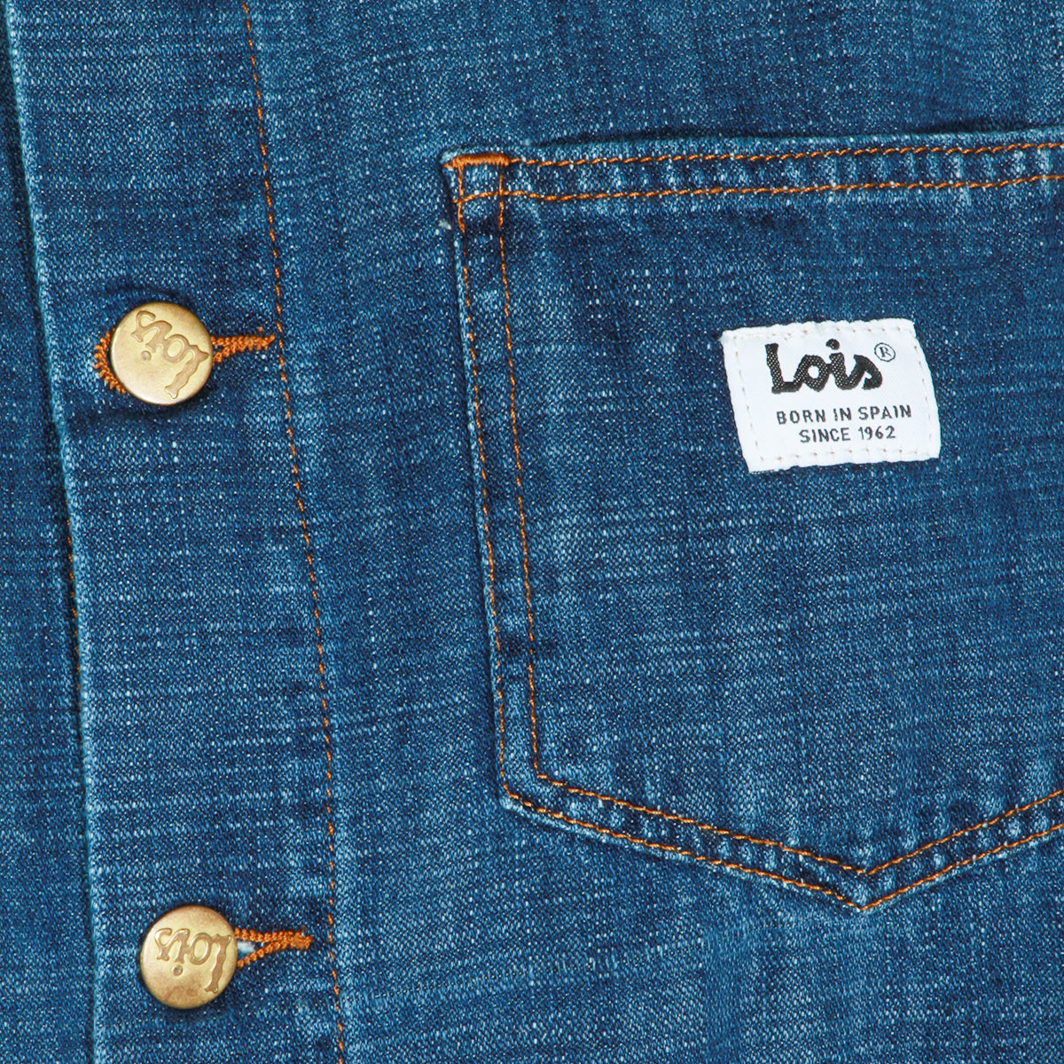 BLUE COTTON GABRIELA DENIM JACKET