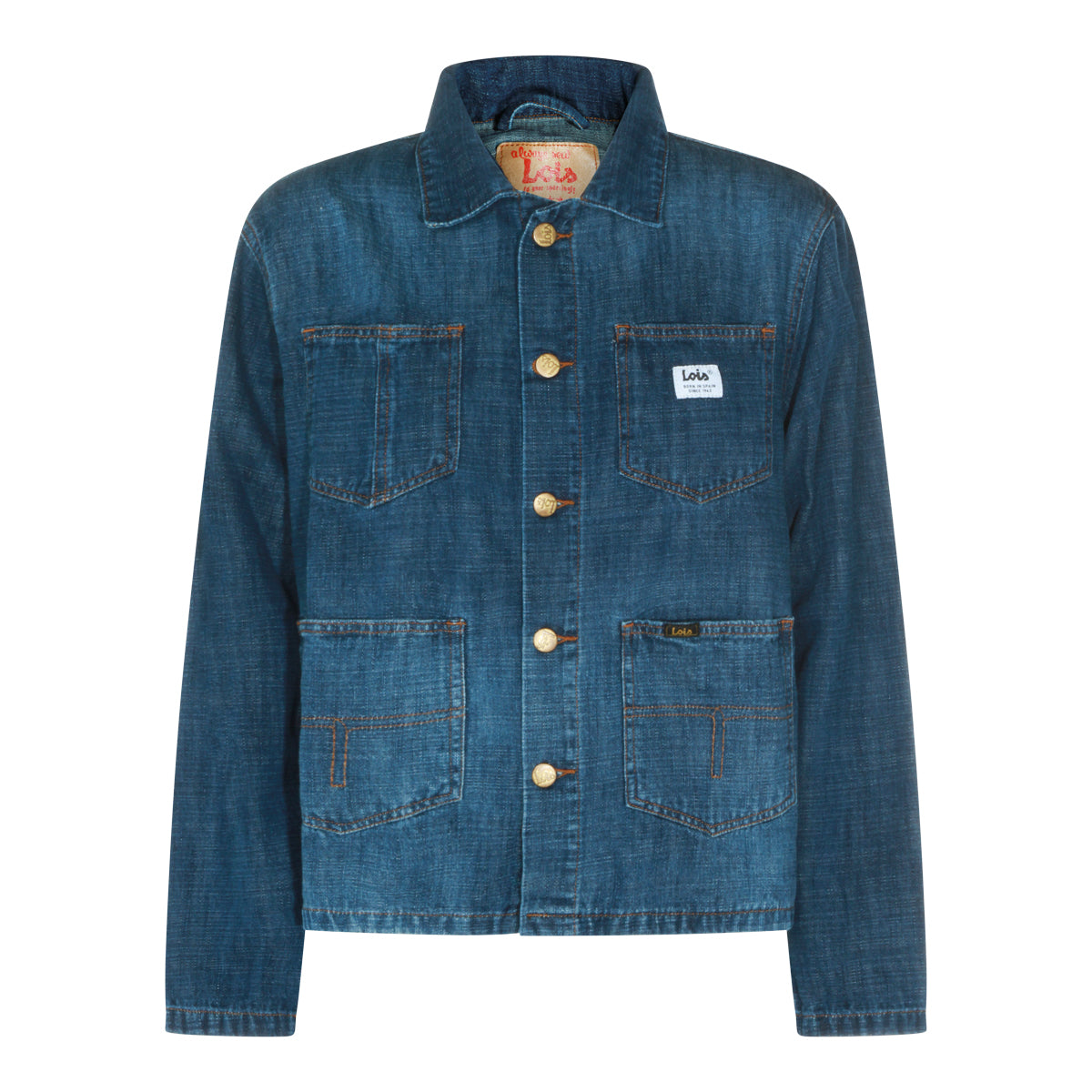BLUE COTTON GABRIELA DENIM JACKET