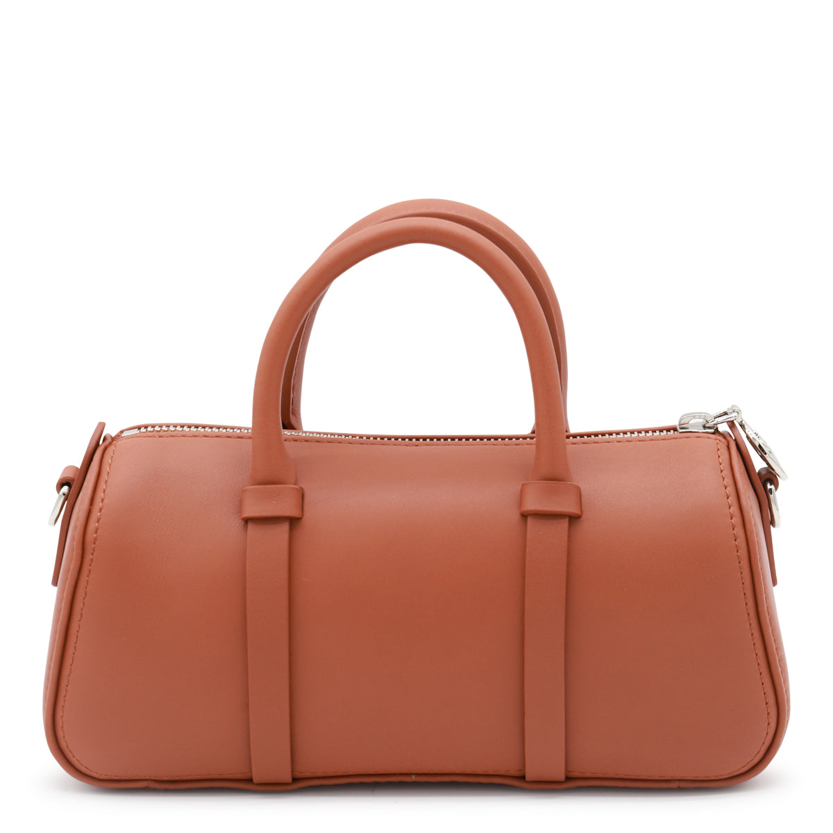 COGNAC LEATHER S DAYLONG TOP HANDLE BAG
