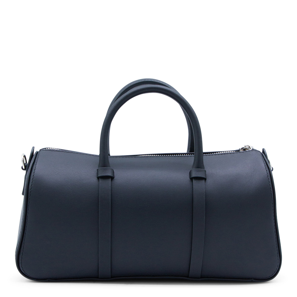 BLACK LEATHER M DAYLONG TOTE BAG