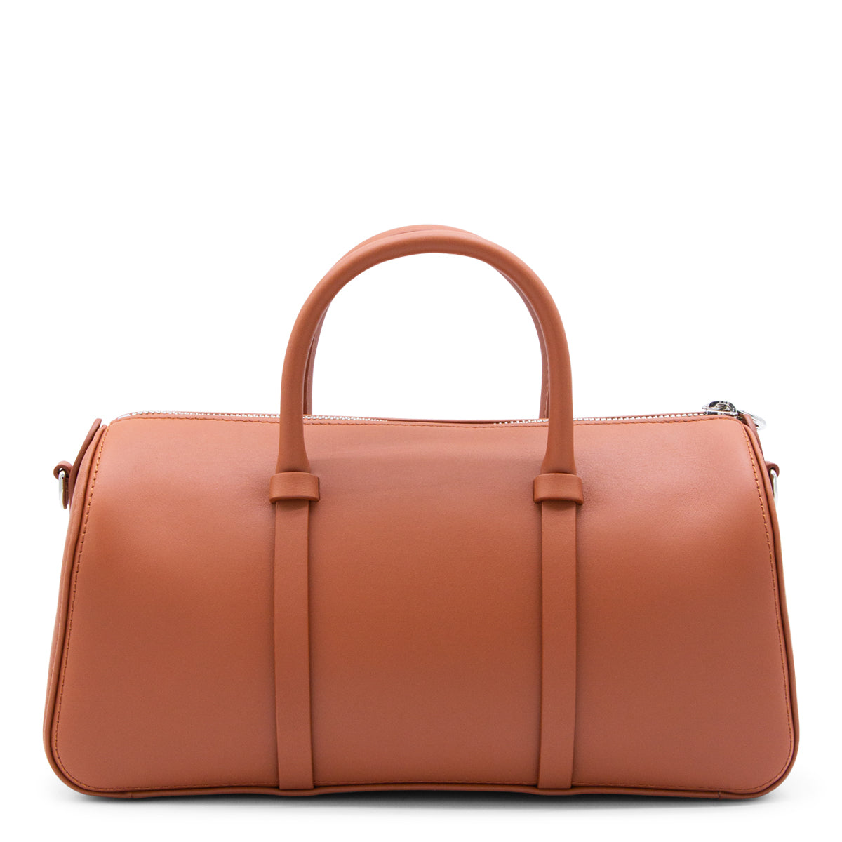 BROWN LEATHER M DAYLONG TOTE BAG