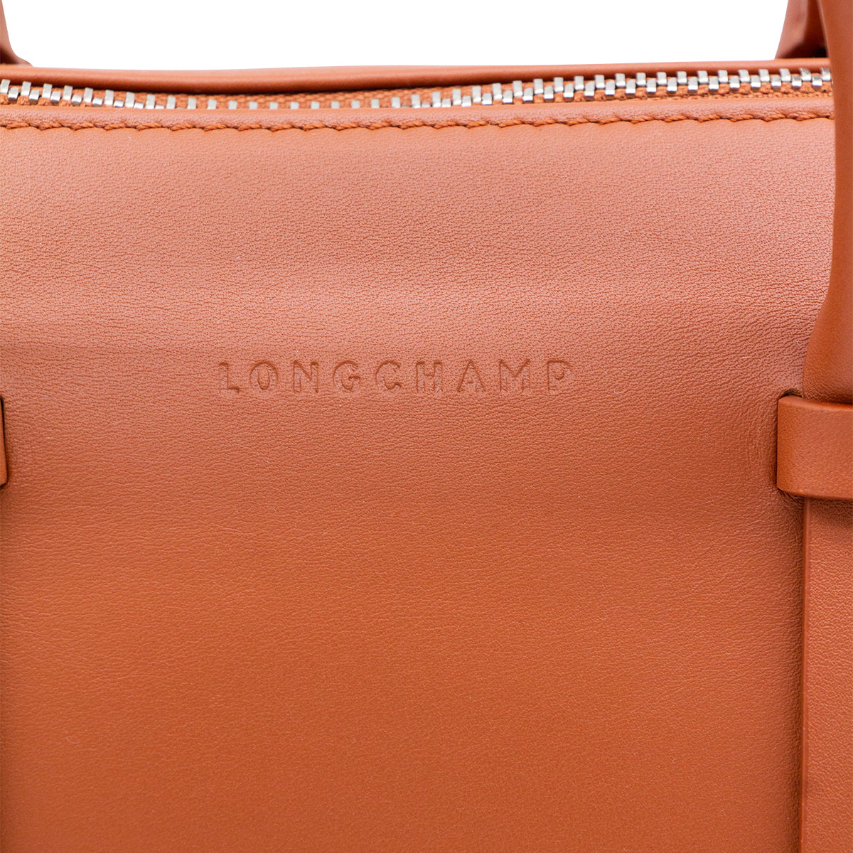 BROWN LEATHER M DAYLONG TOTE BAG
