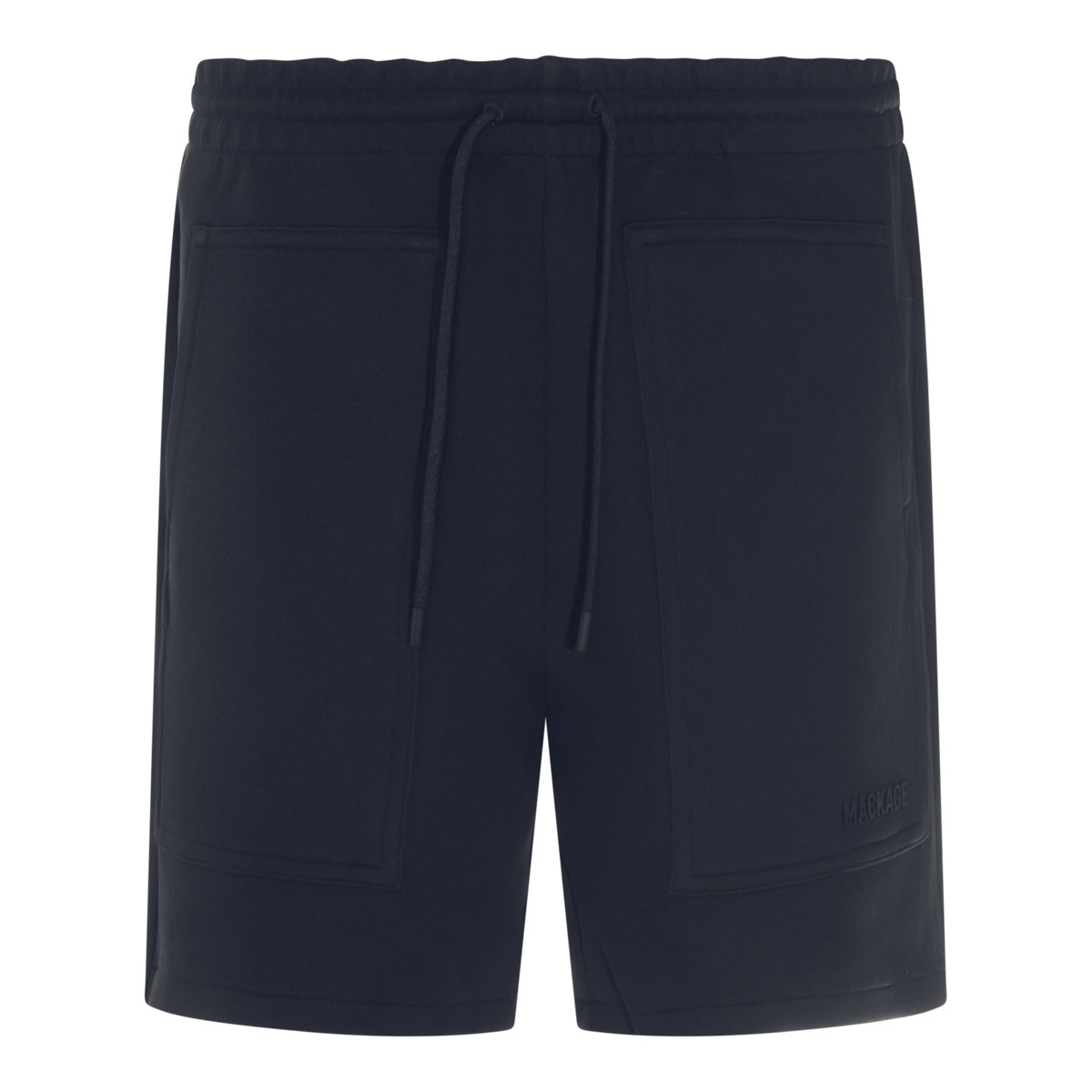 NAVY COTTON SHORTS