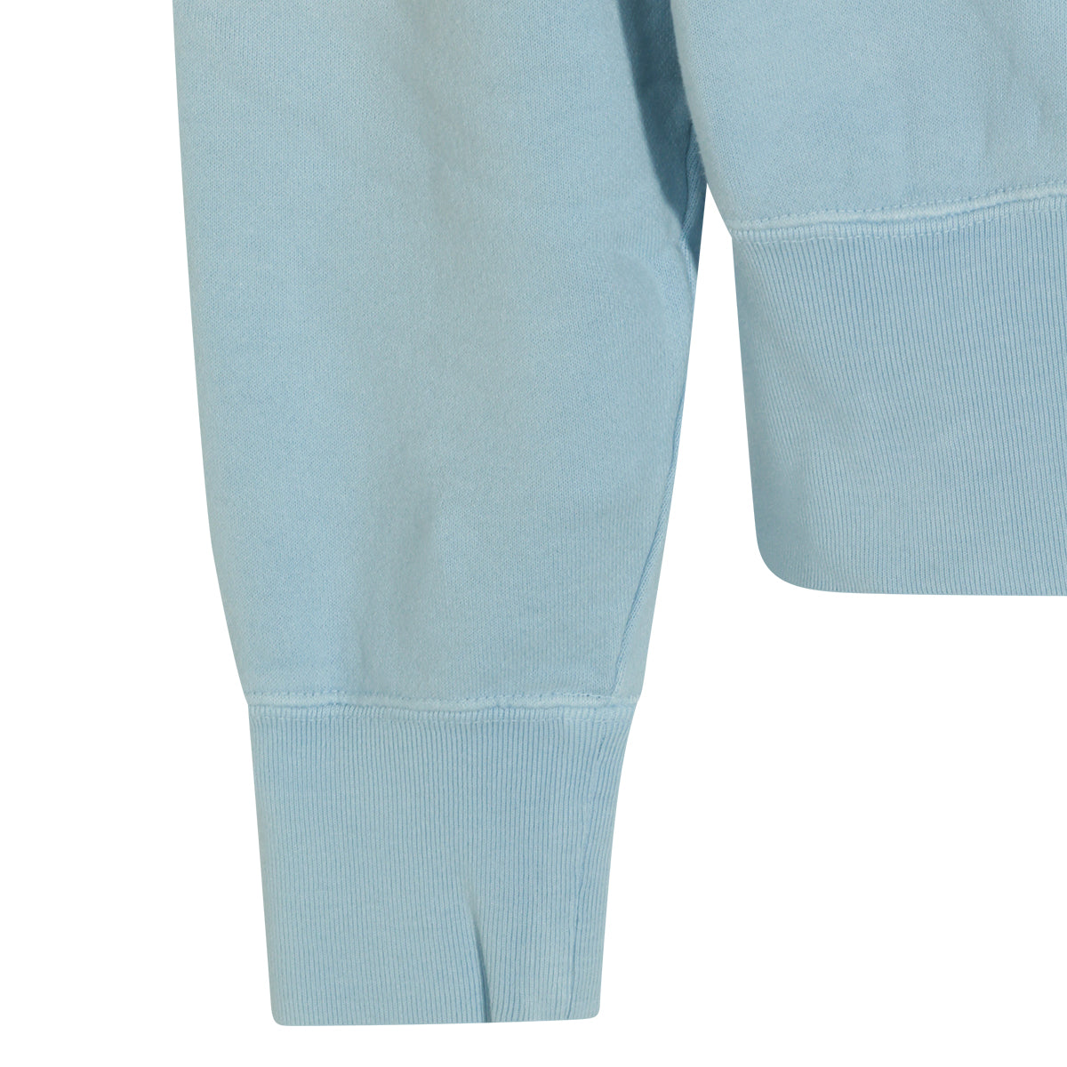 LIGHT BLUE COTTON SWEATSHIRT