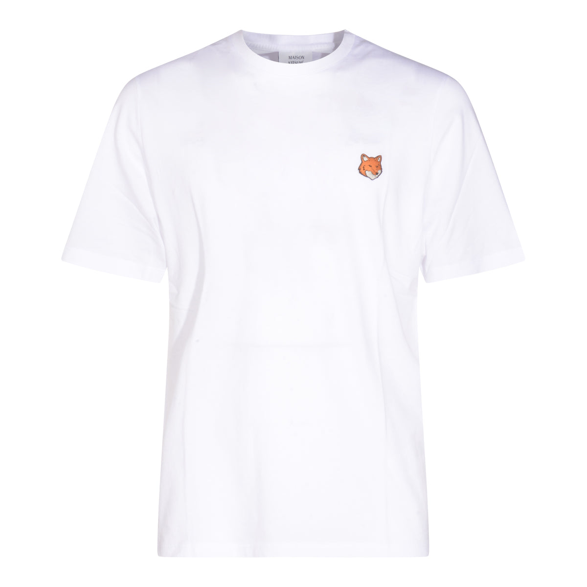 WHITE COTTON T-SHIRT