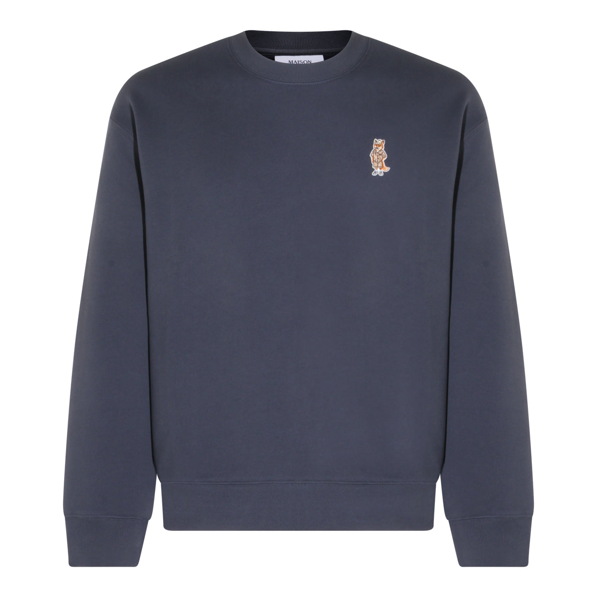 SHADOW BLUE COTTON SWEATSHIRT
