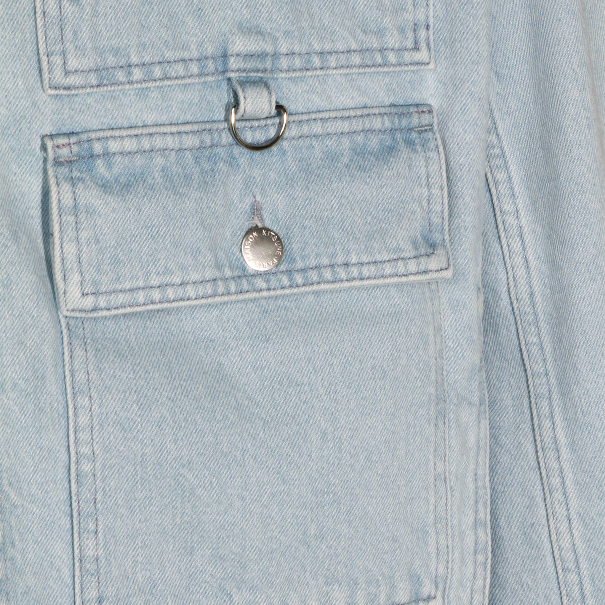 BLUE COTTON DENIM JACKET