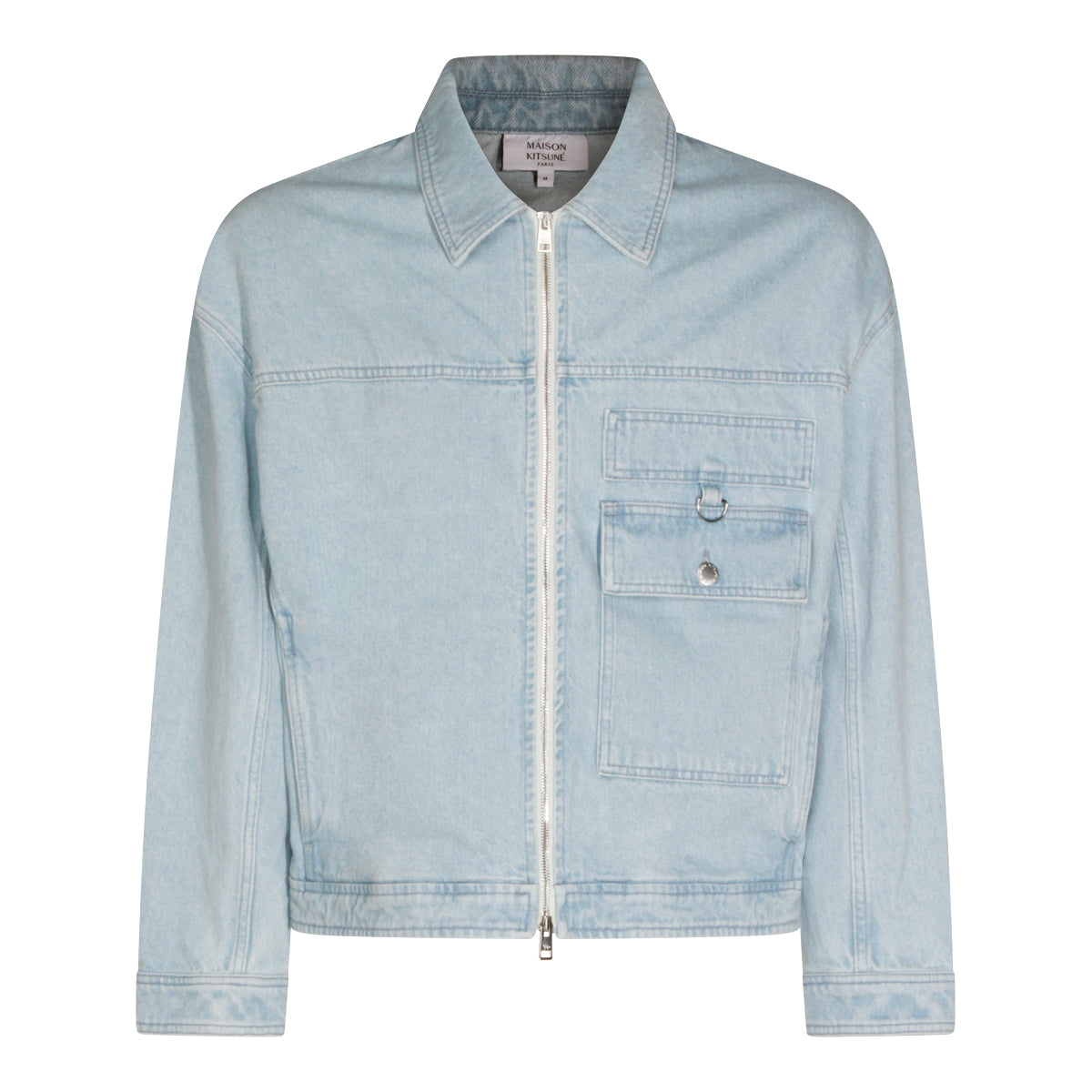 BLUE COTTON DENIM JACKET
