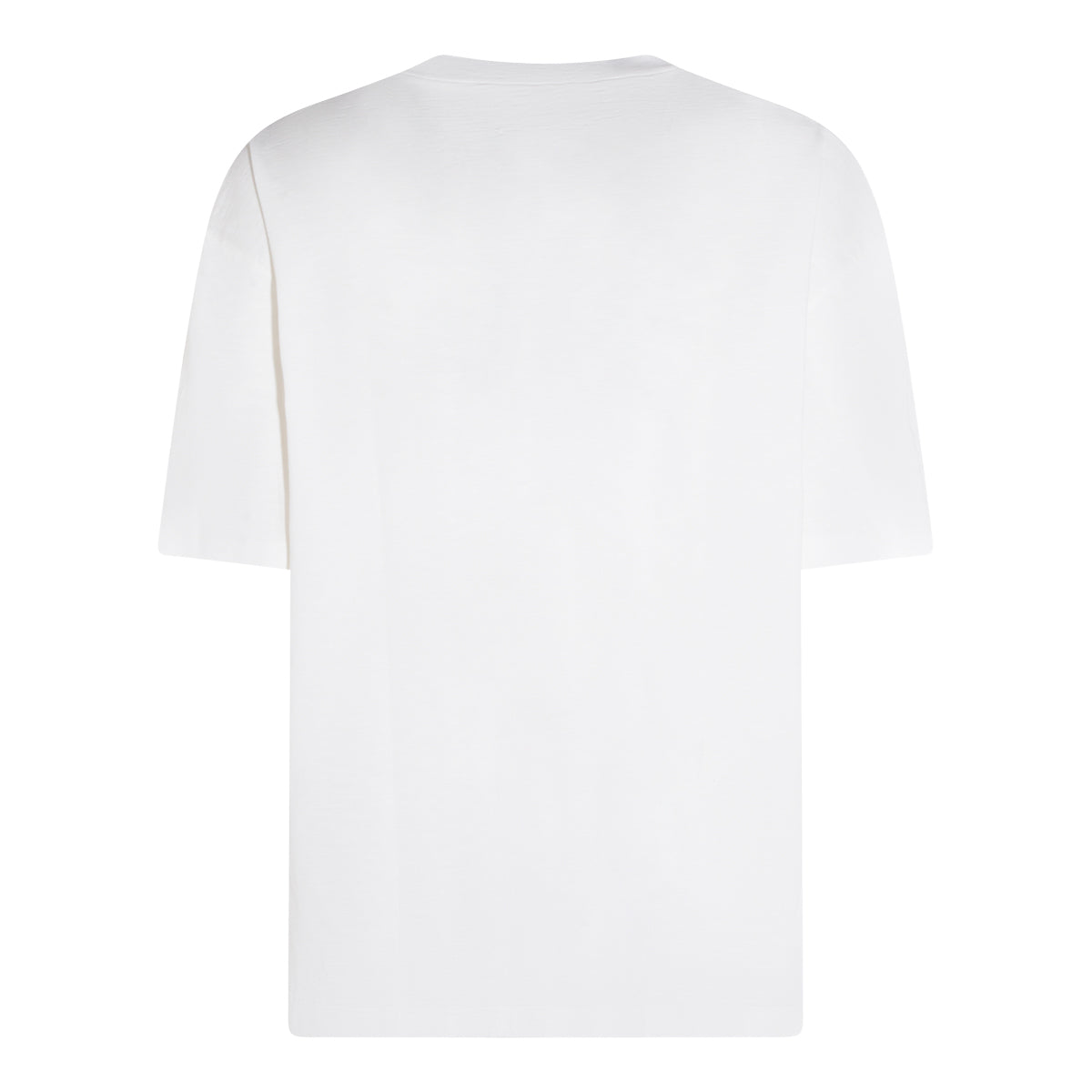 WHITE COTTON T-SHIRT