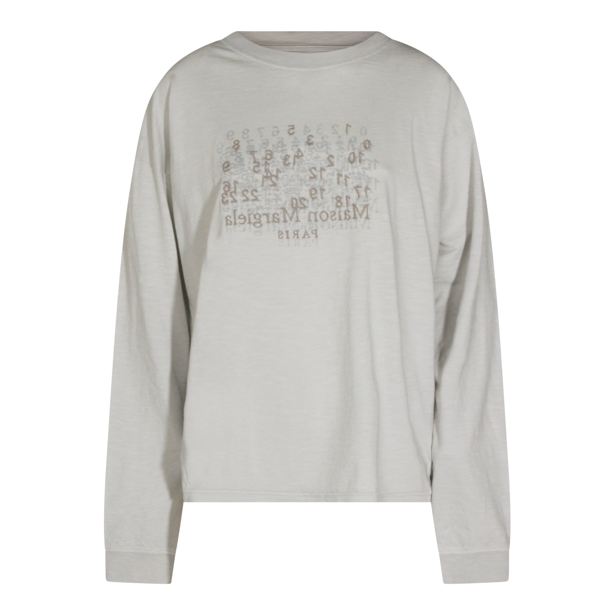 GREY COTTON T-SHIRT