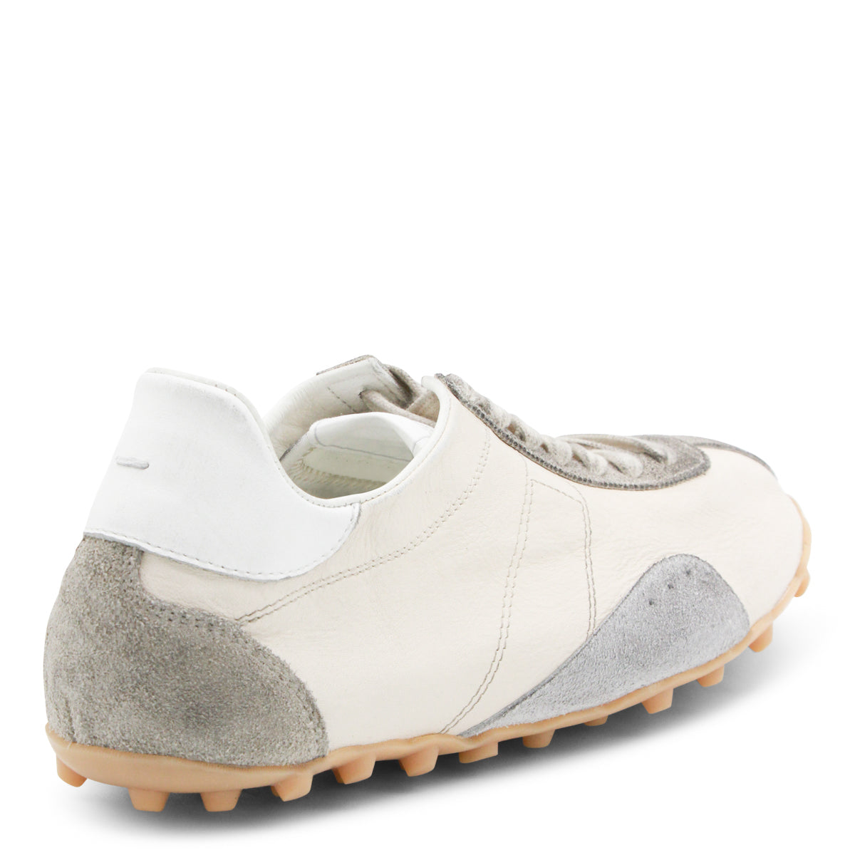 OFF WHITE LEATHER SNEAKERS