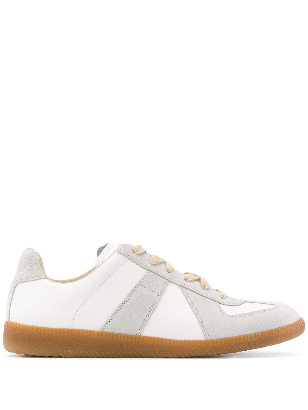 WHITE LEATHER REPLICA SNEAKERS