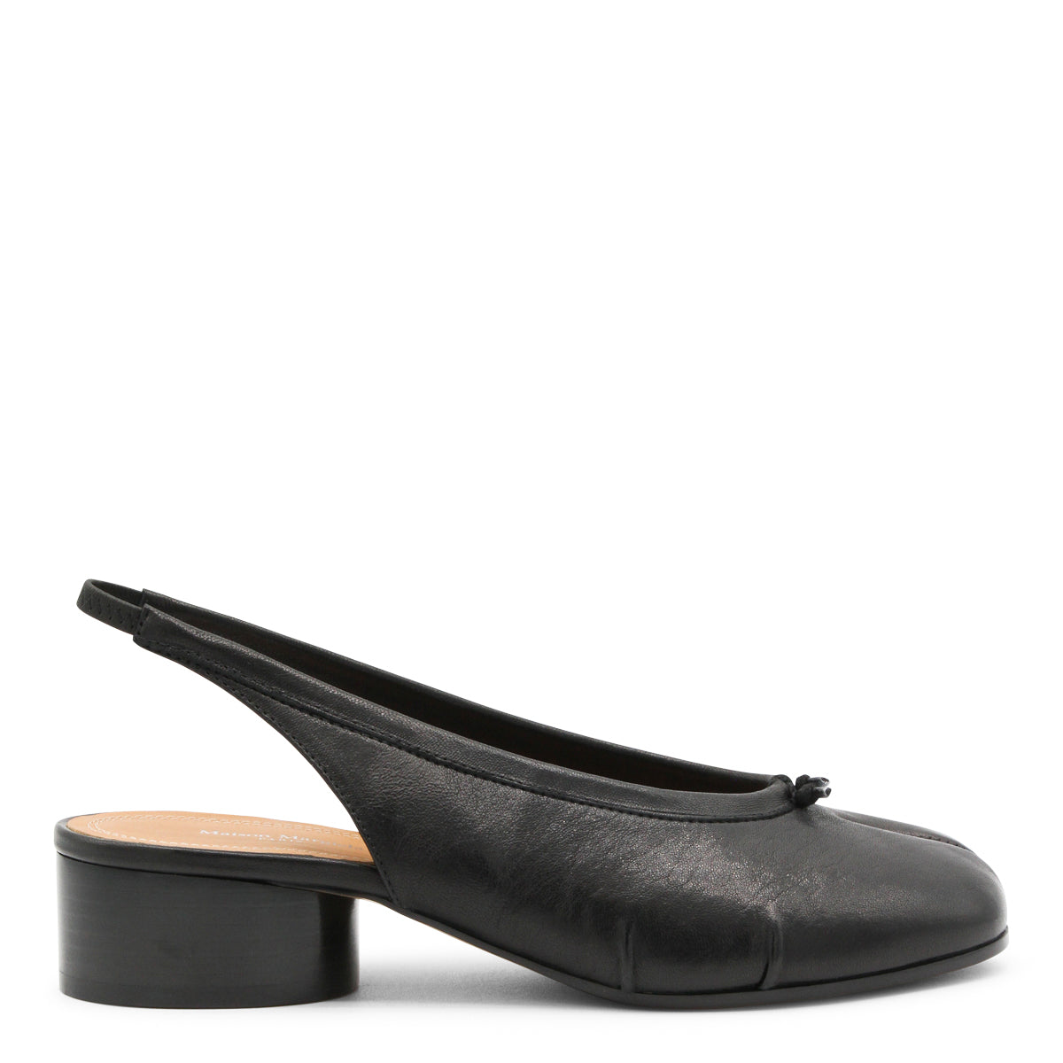 BLACK LEATHER SANDALS