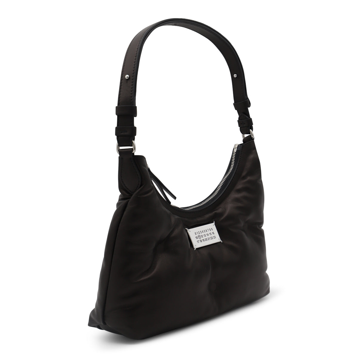 BLACK GLAM SLAM HOBO SMALL SHOULDER BAG