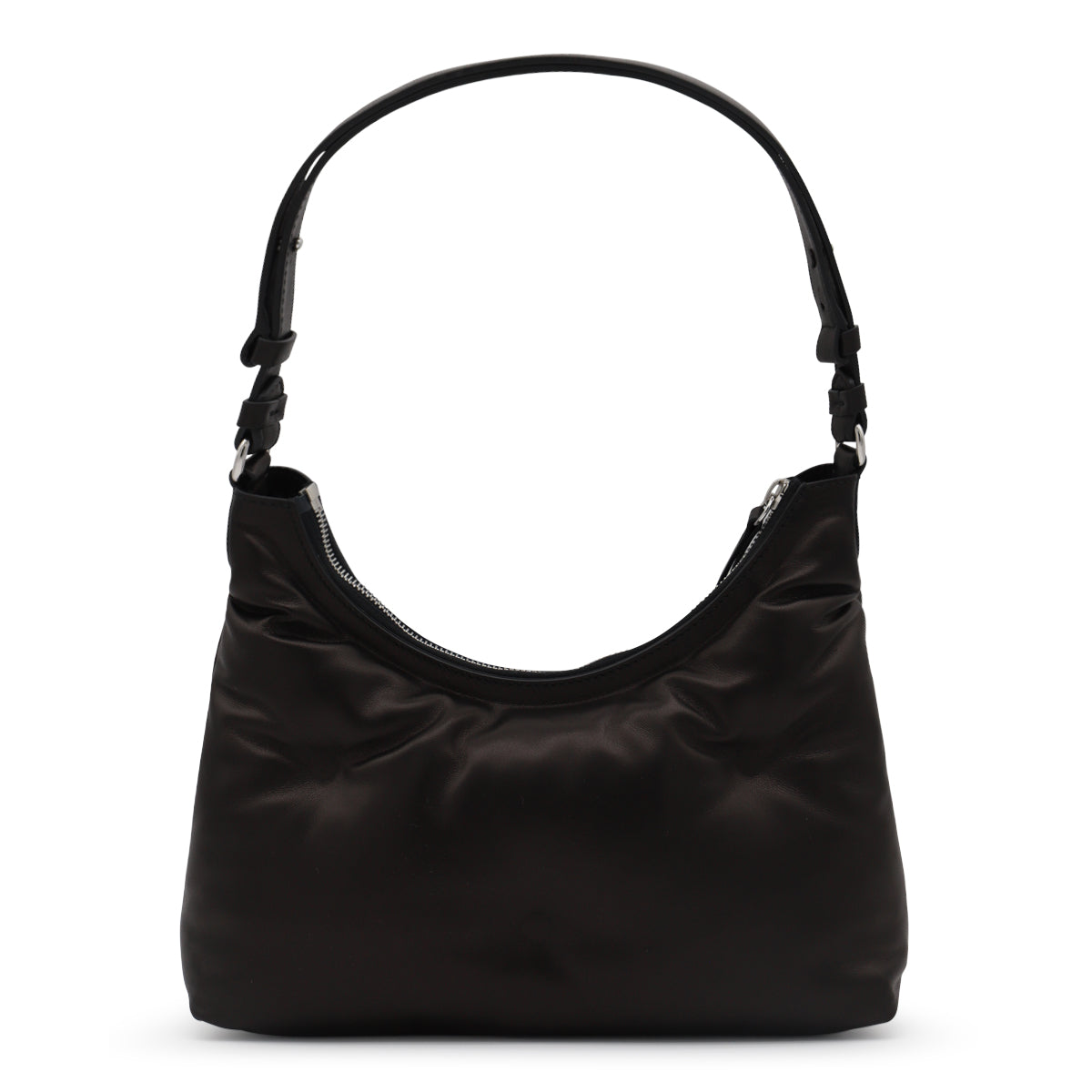 BLACK GLAM SLAM HOBO SMALL SHOULDER BAG
