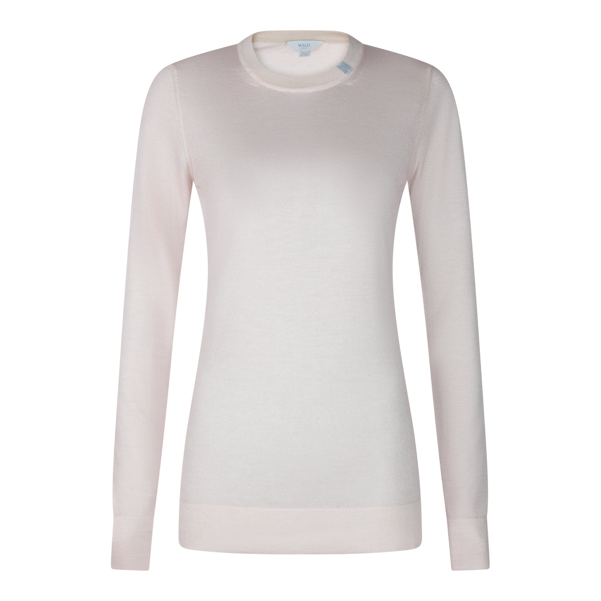 WHITE COTTON SWEATER