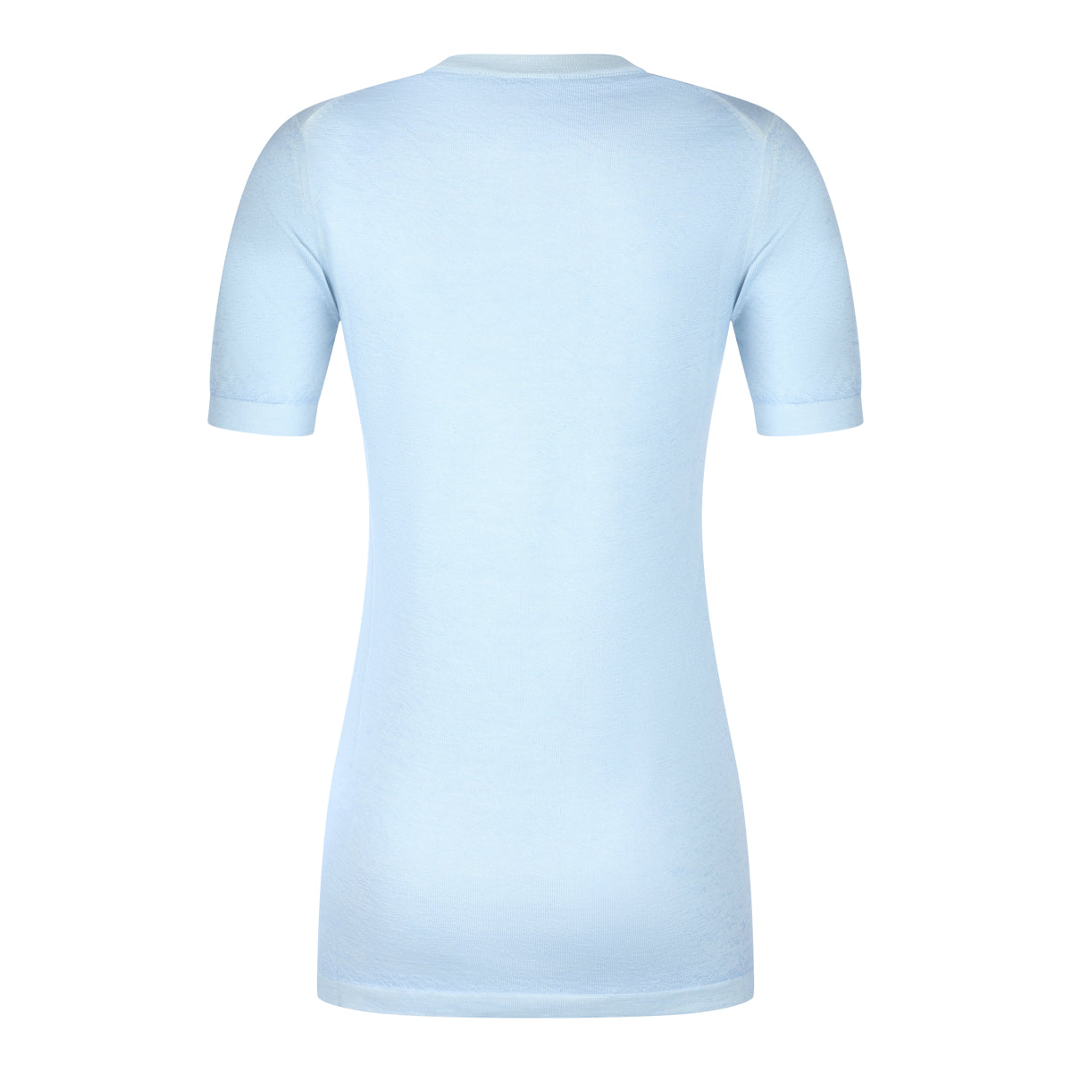 LIGHT BLUE COTTON KNITWEAR