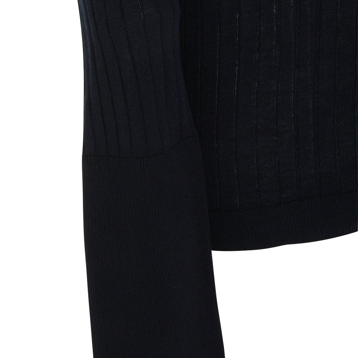 BLACK COTTON KNITWEAR