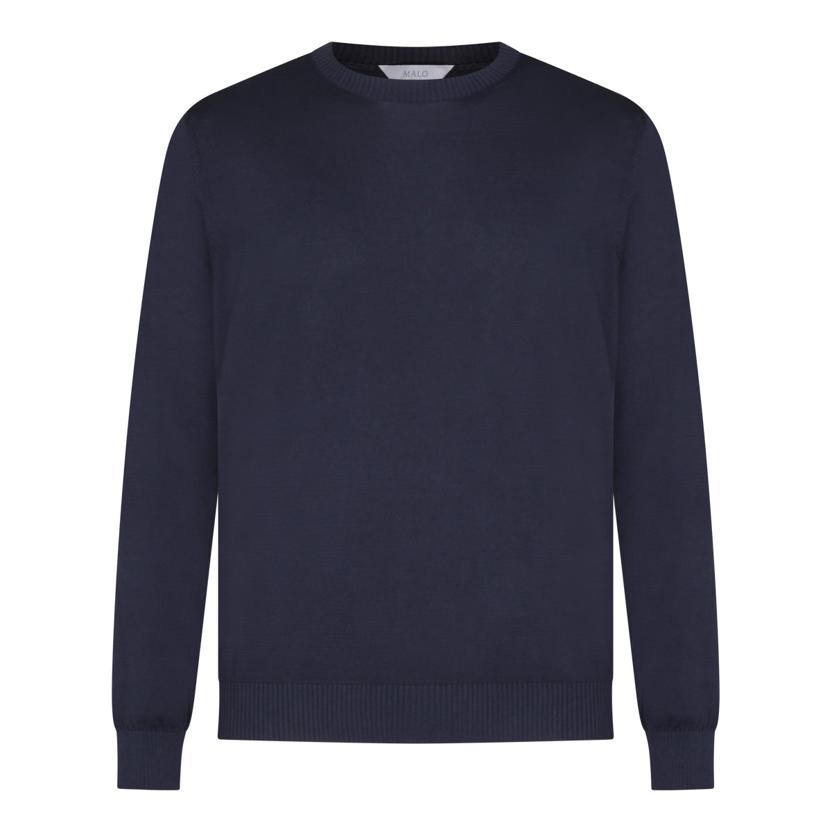 DARK BLUE COTTON KNITWEAR