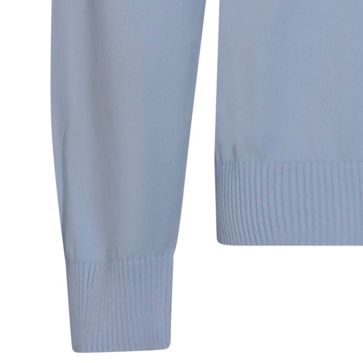 LIGHT BLUE COTTON KNITWEAR